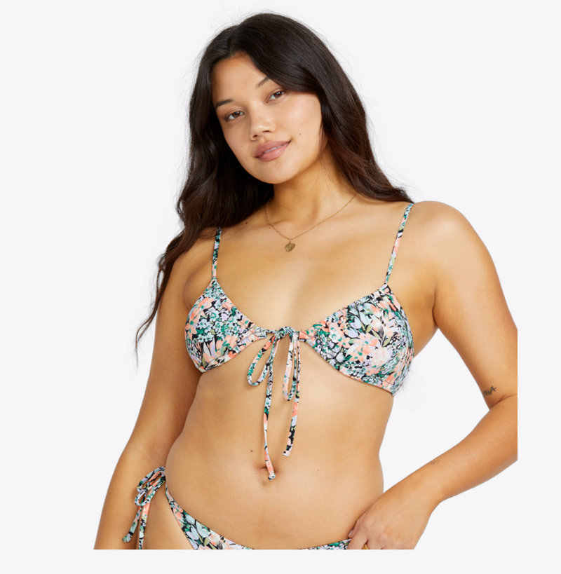 Load image into Gallery viewer, Billabong Women&#39;s Sweet Fields Cara Bralette Bathing Suit
