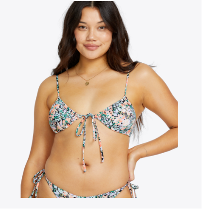 Load image into Gallery viewer, Billabong Women&#39;s Sweet Fields Cara Bralette Bathing Suit
