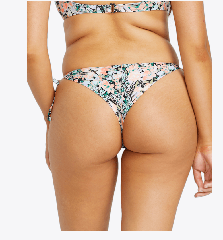 Load image into Gallery viewer, Billabong Women&#39;s Sweet Fields Tie-Side Tanga Bathing Suit
