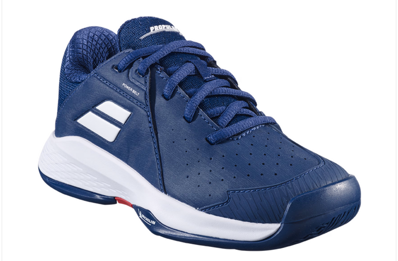 Load image into Gallery viewer, Babolat Junior Propulse All Court Tennis Shoes
