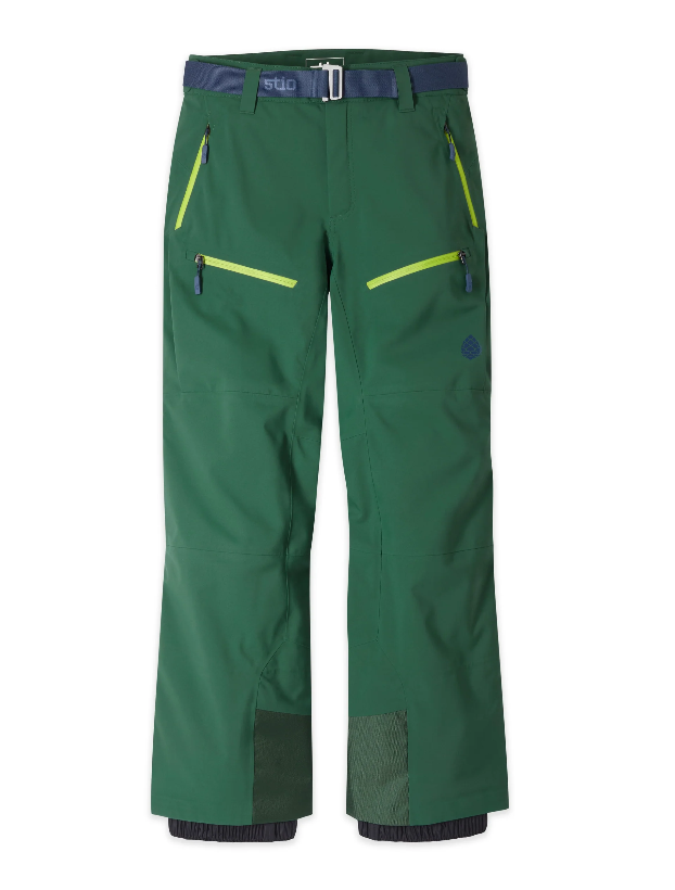 Load image into Gallery viewer, Green Stio men's environ ski pants. Ski and Tennis Station.

