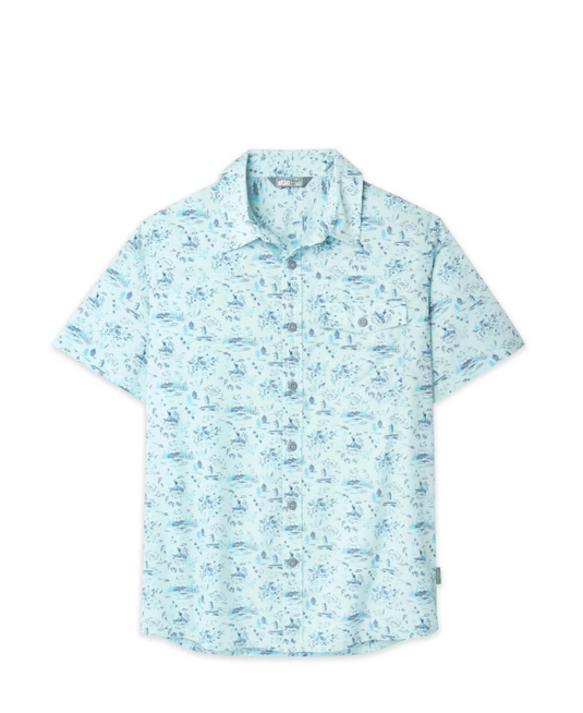 Stio Men's Curtis Camp Short Sleeve Shirt - Ski & Tennis Station