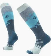 Smartwool Women's Ski Snowpocalypse Pattern Full Cushion Over The Calf Socks