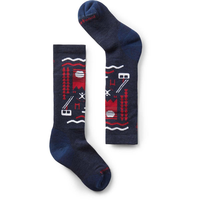 Load image into Gallery viewer, Smartwool Kid&#39;s Wintersport Full Cushion Ski Day OTC Socks
