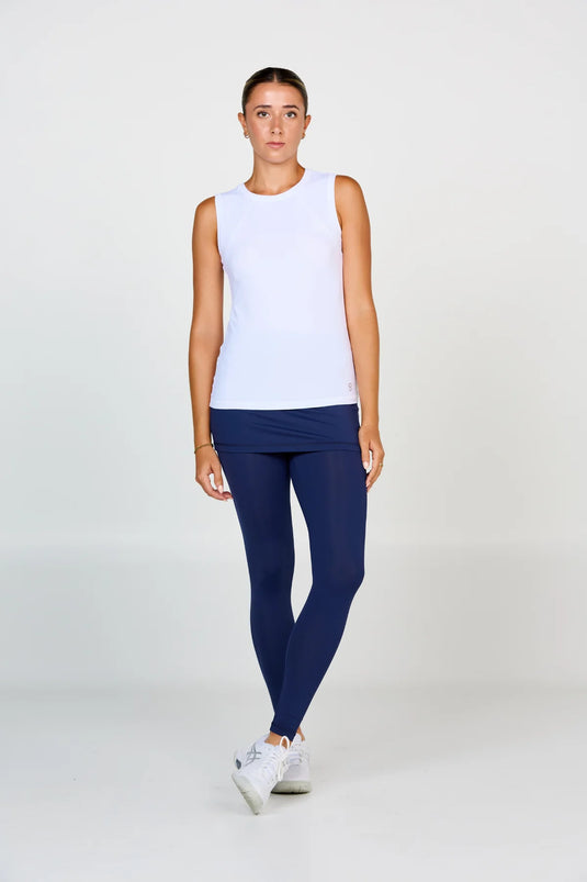 Sofibella Women's UV Colors Sleeveless Tennis Tank