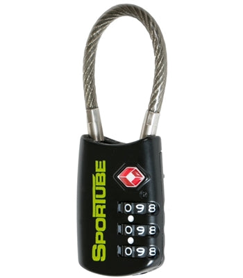 SporTube TSA Combination Cable Lock