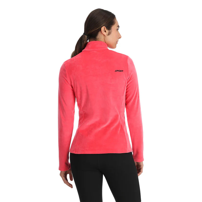 Load image into Gallery viewer, Spyder Women&#39;s Shimmer Bug Fleece Half Zip
