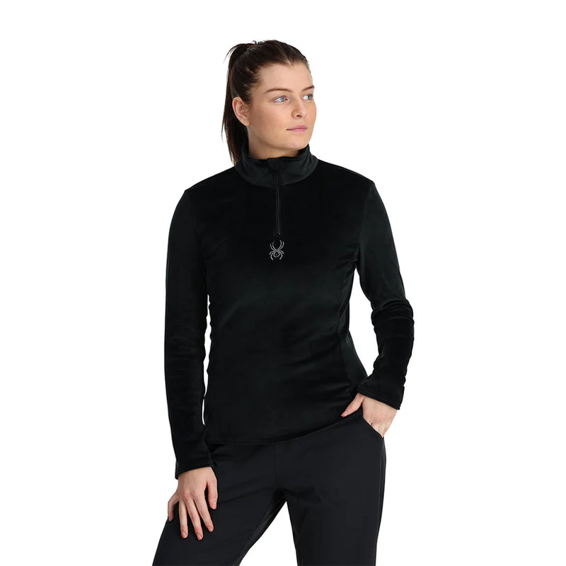 Load image into Gallery viewer, Spyder Women&#39;s Shimmer Bug Fleece Half Zip
