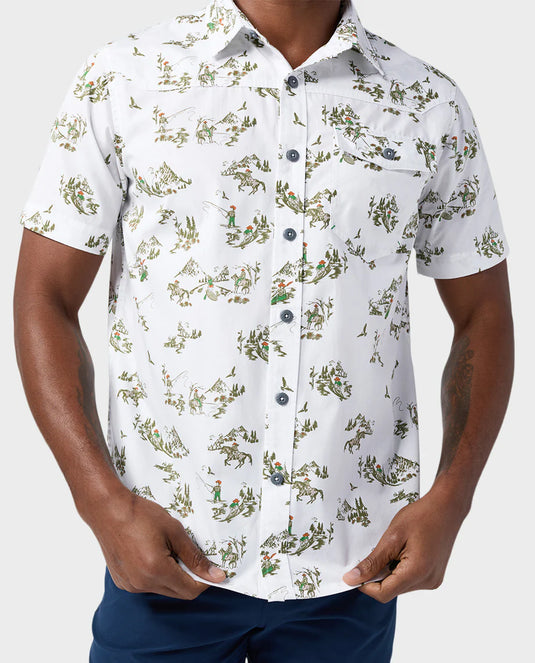 Stio Men's Curtis Camp Short Sleeve Shirt