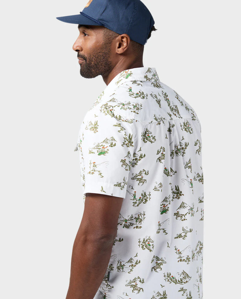 Load image into Gallery viewer, Stio Men&#39;s Curtis Camp Short Sleeve Shirt
