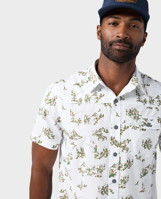 Stio Men's Curtis Camp Short Sleeve Shirt