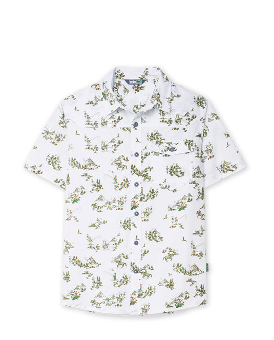 Stio Men's Curtis Camp Short Sleeve Shirt