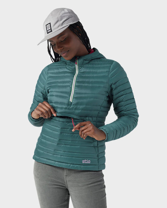 Stio Women's Pinion Down Hooded Pullover