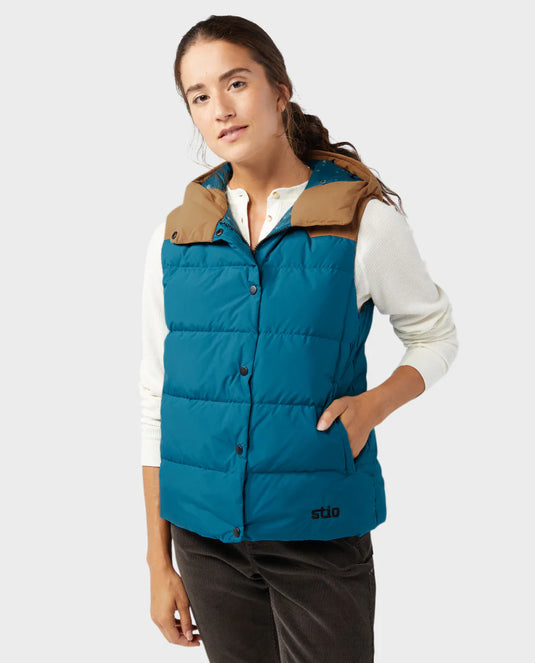 Stio Women s Turnbolt Down Vest Ski Tennis Station