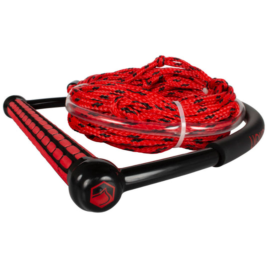 red wake handle rope combo liquid force