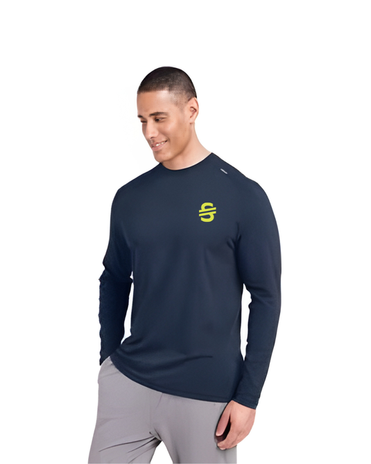 Tasc x Ski and Tennis Station Men's Carrollton Long Sleeve Fitness T-Shirt - Ski & Tennis Station