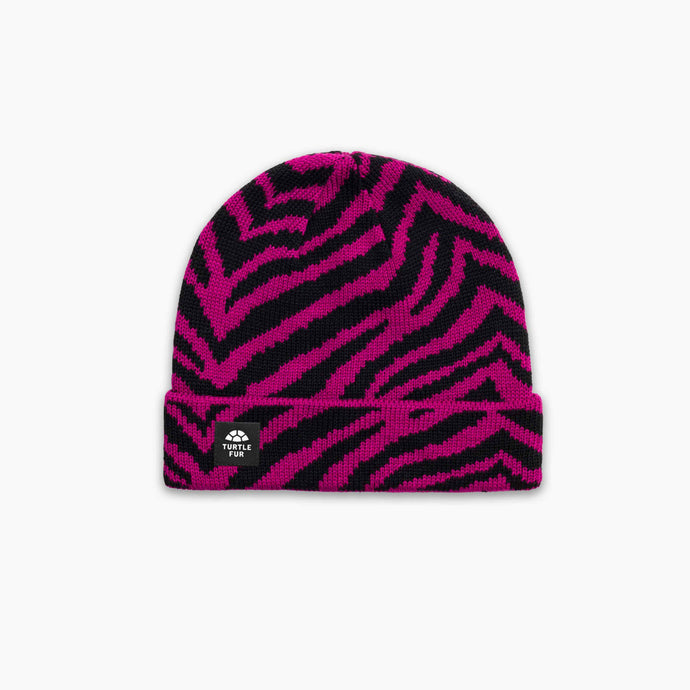 Turtle Fur Recycled Zebralicious Beanie