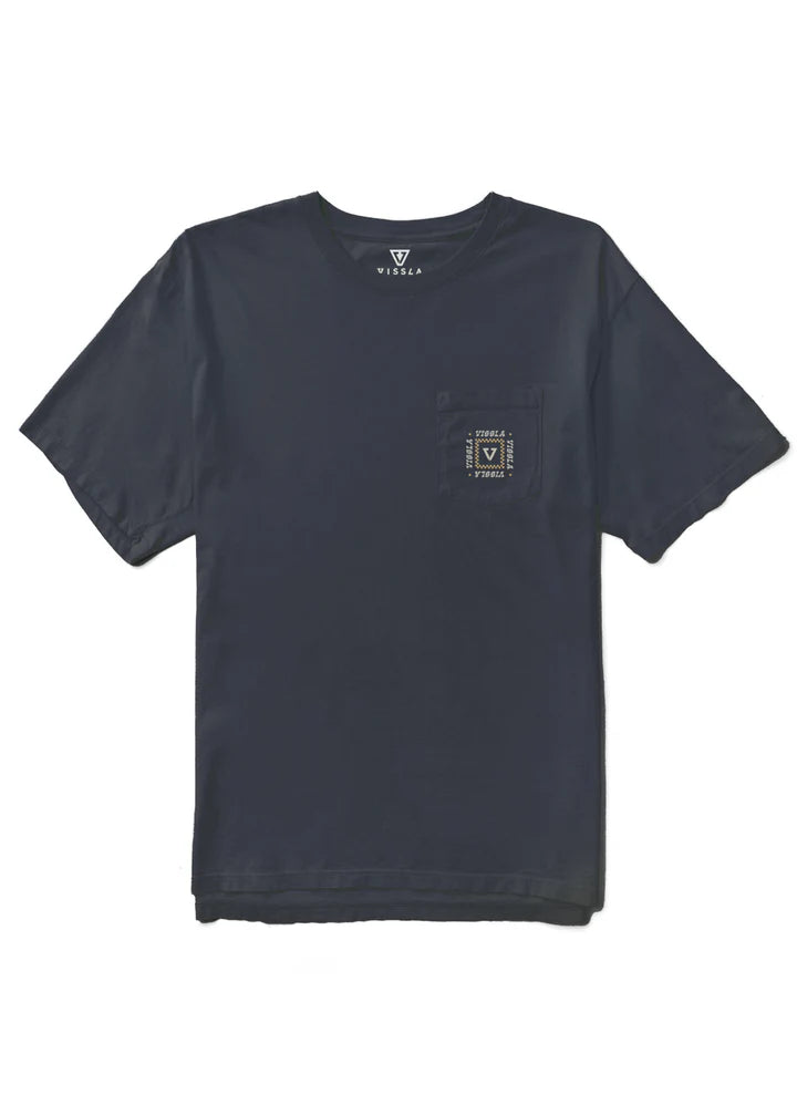 Load image into Gallery viewer, Vissla Men&#39;s Soren Serenade Organic Pocket Tee
