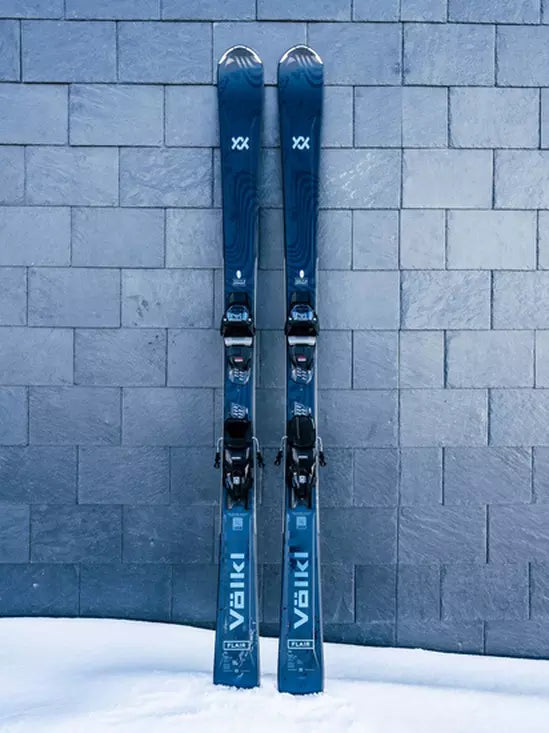 Load image into Gallery viewer, Völkl Women&#39;s Flair 76 All Mountain Skis + V-Motion 10 GW Bindings 2025
