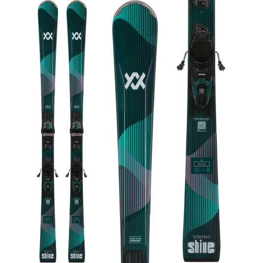 Völkl Women's Shine 76 + VMOT 10 Skis 2027