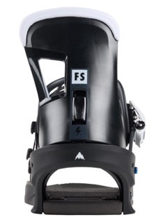 Load image into Gallery viewer, Black snowboarding boot binding on a white background
