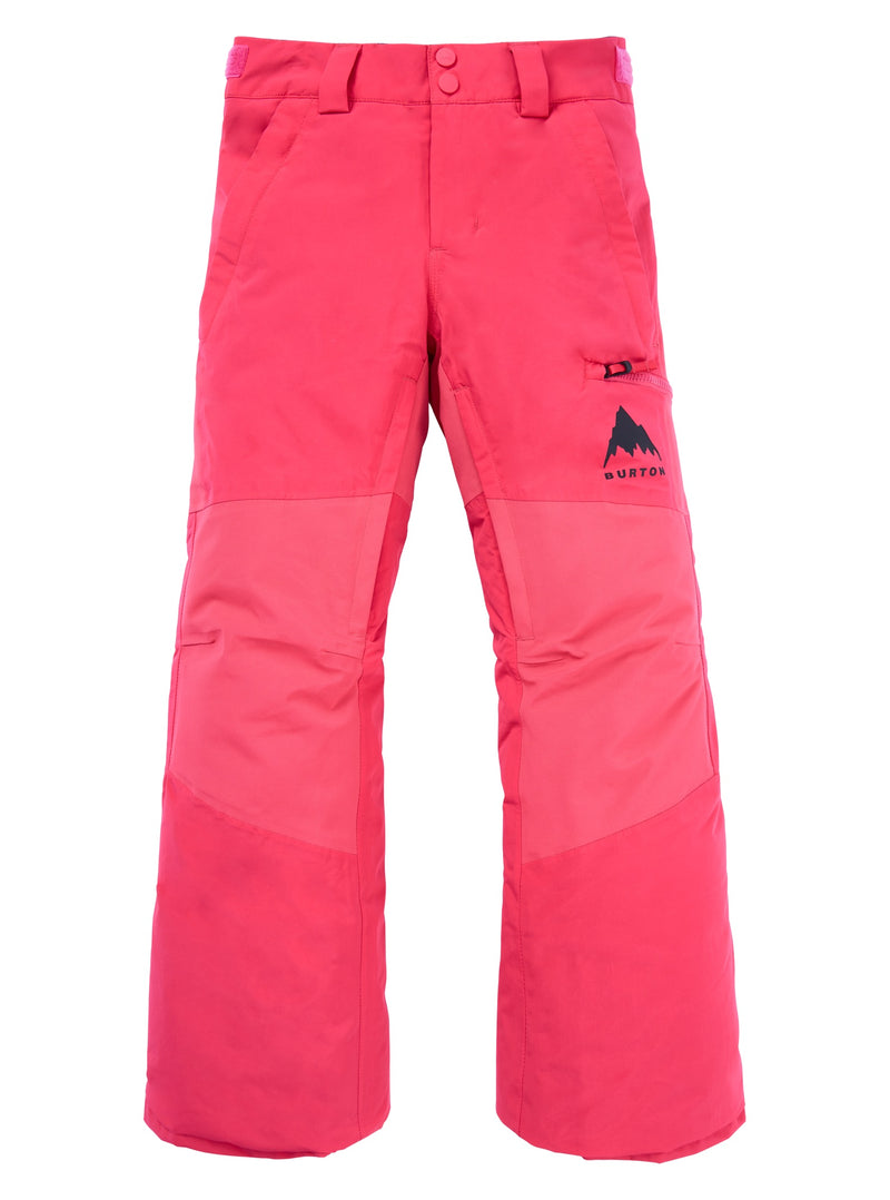 Load image into Gallery viewer, Pink snow pants with a Burton logo on a white background

