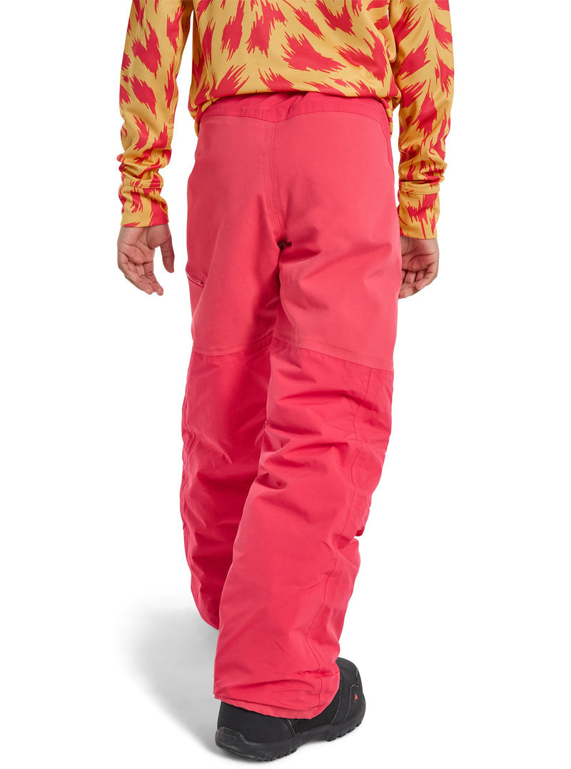 Load image into Gallery viewer, Person wearing red pants and a colorful top on a white background

