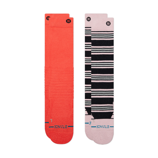 Stance Women's Medium Poly Snow OTC Socks (2 Pack)
