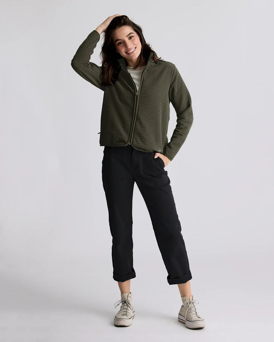 Free Fly Women's Gridback Fleece Jacket