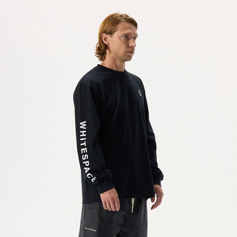 Load image into Gallery viewer, Whitespace Men's Block Long Sleeve Tee
