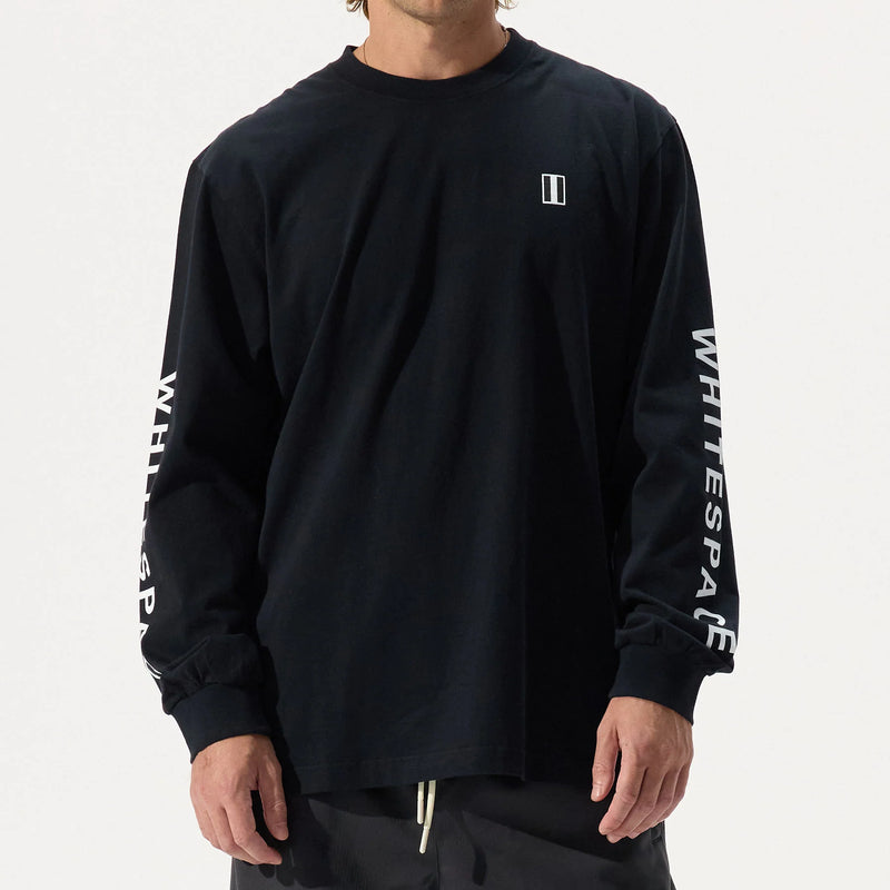 Load image into Gallery viewer, Whitespace Men's Block Long Sleeve Tee
