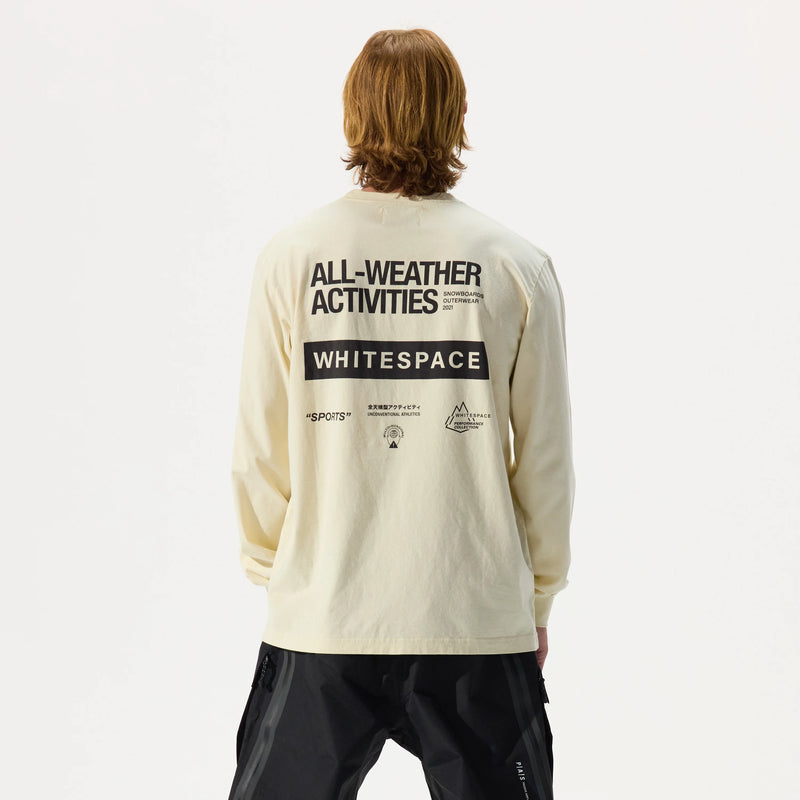 Load image into Gallery viewer, Whitespace Men's Sports Long Sleeve Tee
