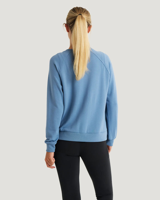 Free Fly Women's Bamboo Lightweight Fleece Crew