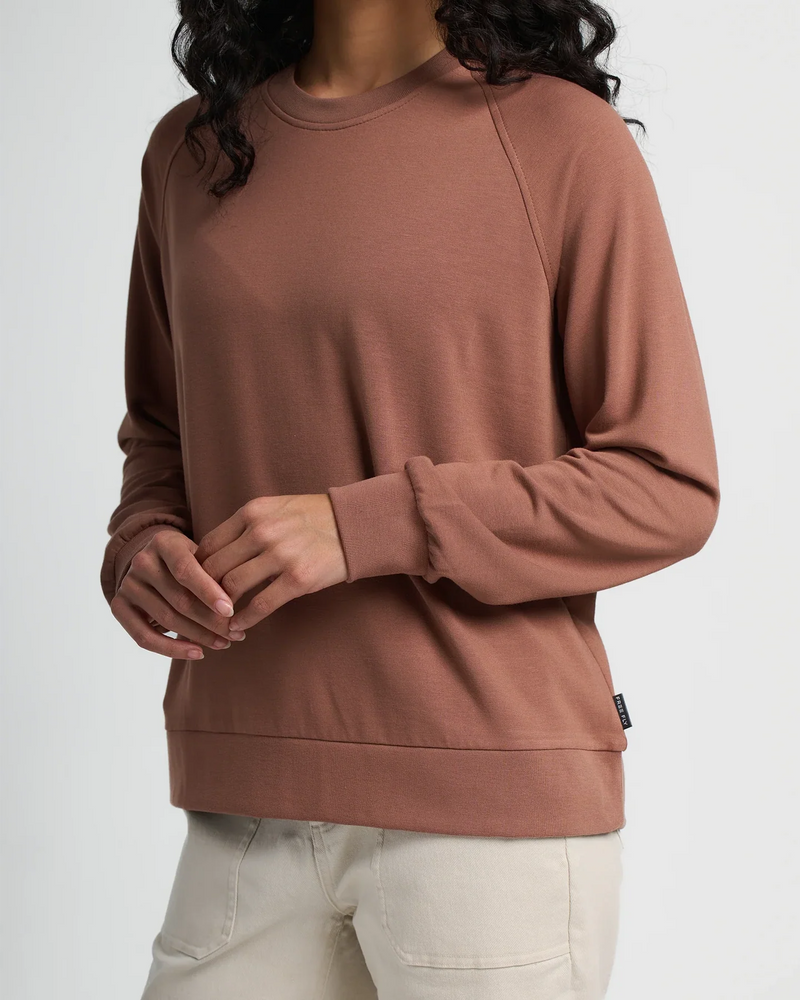 Load image into Gallery viewer, Free Fly Women&#39;s Bamboo Lightweight Fleece Crew 2026
