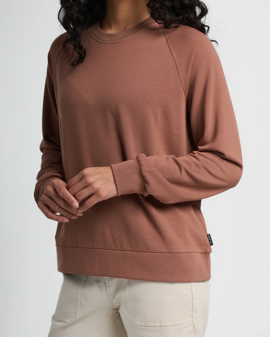 Free Fly Women's Bamboo Lightweight Fleece Crew 2026