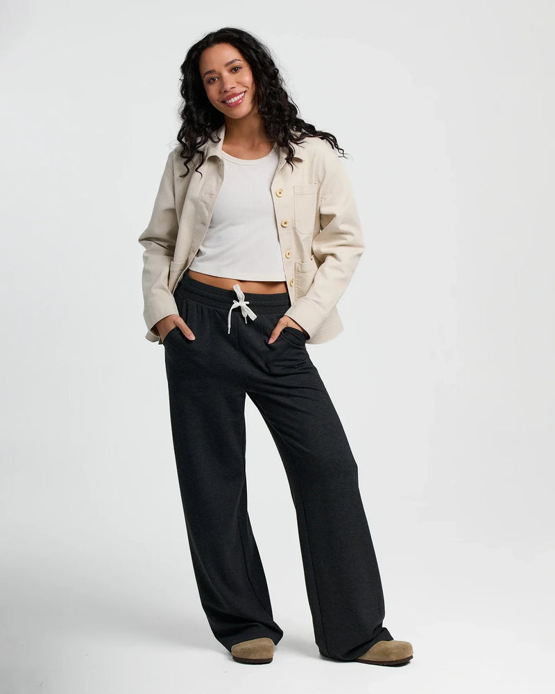 Load image into Gallery viewer, Free Fly Women's Bamboo Lightweight Fleece Wide Leg Pant
