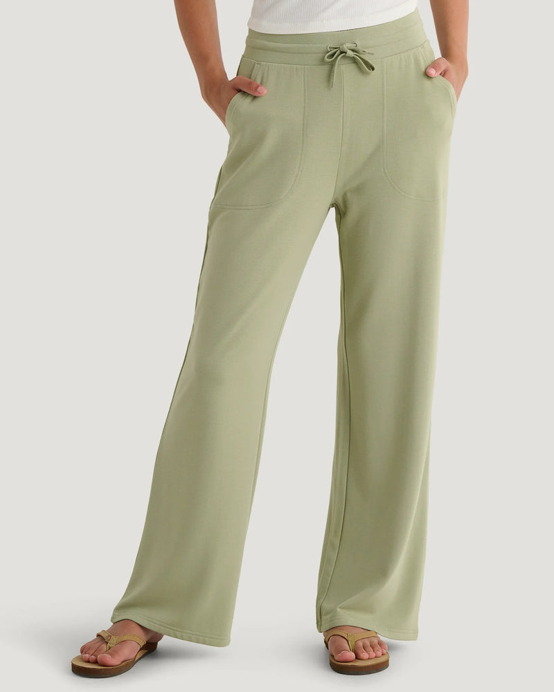 Load image into Gallery viewer, Free Fly Women's Bamboo Lightweight Fleece Wide Leg Pant
