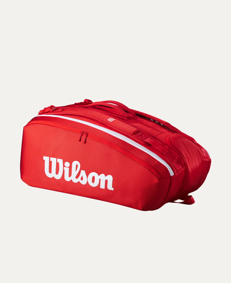 Load image into Gallery viewer, Wilson Super Tour Red 15 Pack - Ski &amp; Tennis Station
