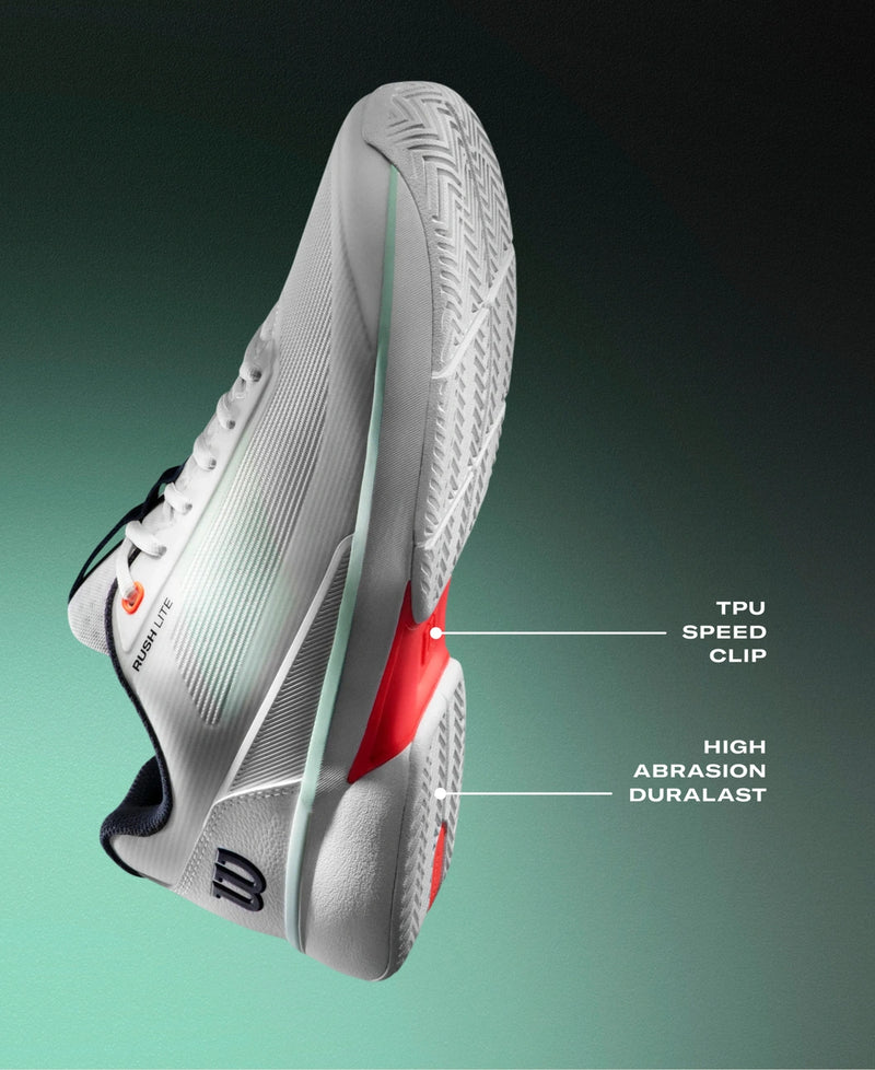 Load image into Gallery viewer, Wilson Men's Rush Lite 5 Clay Tennis Shoe
