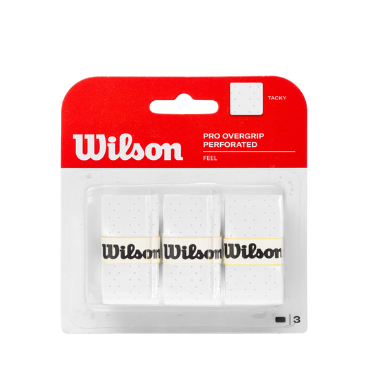 Wilson Pro Perforated Overgrip 3 Pack