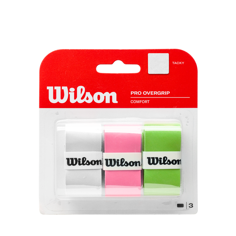 Load image into Gallery viewer, Wilson Pro Comfort Overgrip 3 Pack - Ski &amp; Tennis Station
