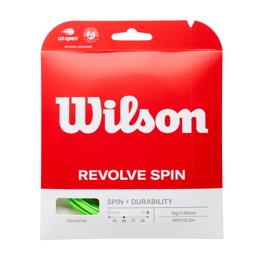Wilson Revolve Spin Tennis String - Ski & Tennis Station