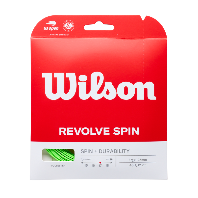 Load image into Gallery viewer, Wilson Revolve Spin Tennis String - Ski &amp; Tennis Station
