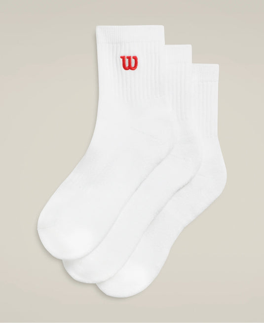 Wilson Quarter-Length Socks (3-Pack) - Ski & Tennis Station