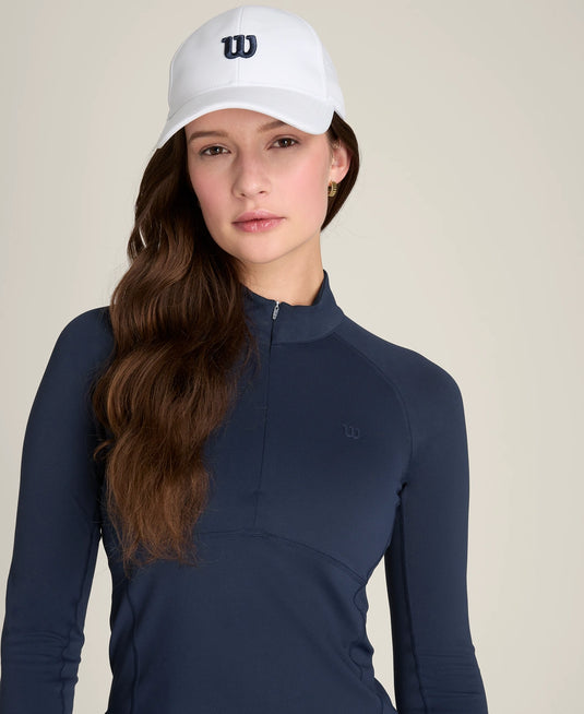 Wilson Women's Baseline Half-Zip Classic - Ski & Tennis Station