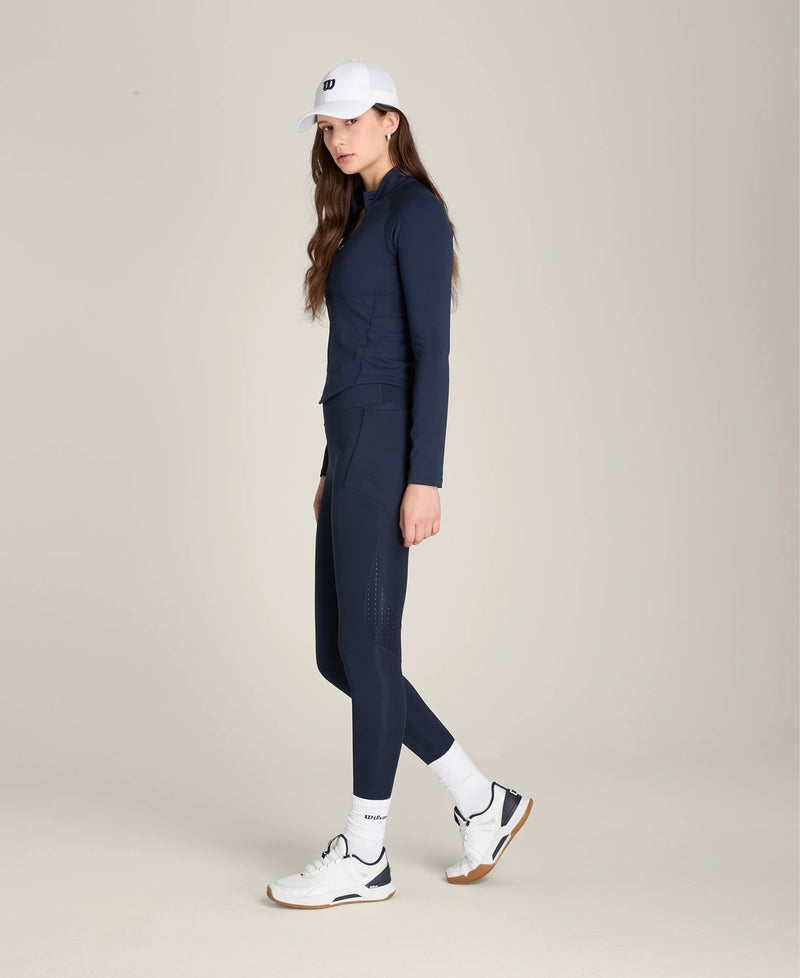 Load image into Gallery viewer, Wilson Women's Baseline Half-Zip Classic - Ski &amp; Tennis Station
