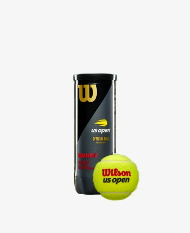 Wilson US Open Regular Duty Tennis Balls (3 Ball Can)