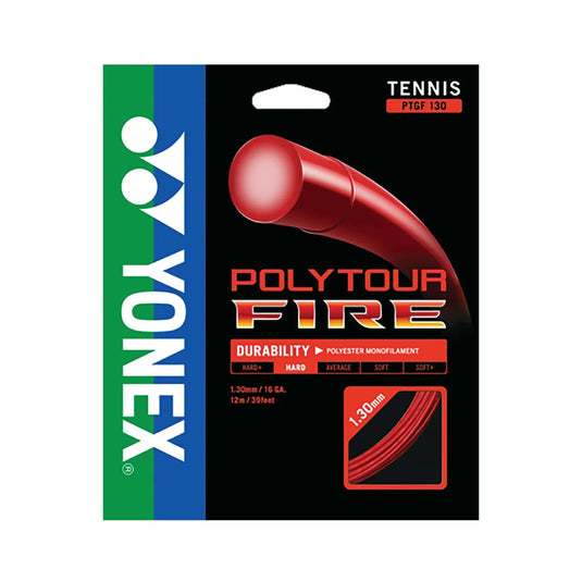 Yonex Polytour Fire Tennis String (Half Pack)