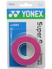 Load image into Gallery viewer, Yonex Super Grab Synthetic Over Grip 3 Pack
