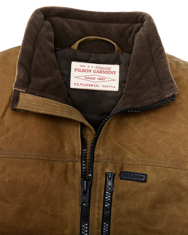 Load image into Gallery viewer, Filson Men's Tin Cloth Insulated Vest
